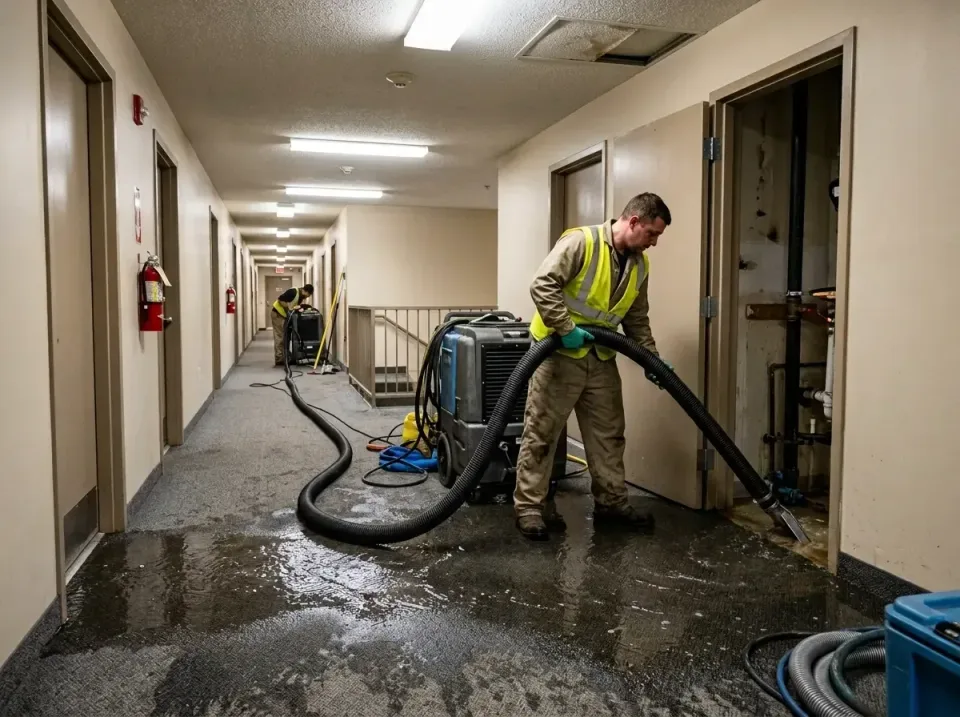 multi-unit-apartment-hallway-f-005 — frequently asked questions, Emergency Burst Pipe Water Extraction & Removal in Grover B…